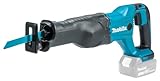 Makita DJR186ZK Akku-Reciprosäge 18 V im Transportkoffer (ohne Akku, ohne Ladegerät), Türkis;schwarz, ohne Ladgerät im Transportkoffer