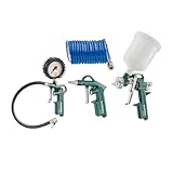 Metabo Druckluft-Werkzeugset LPZ 4 Set – 601585000 – Mit mit Adapter und Ballhohlnadel
