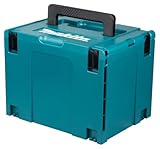 Makita 821552-6 MAKPAC Größe 4 Systemkoffer, Werkzeugkoffer, Transportkoffer, verknüpfbar an Koffersystem, mit Tragegriff, 395 x 295 x 320 mm (LxBxH) Makita 821552-6 MAKPAC Größe 4 Systemkoffer, Werkzeugkoffer, Transportkoffer, verknüpfbar an Koffersystem, mit Tragegriff, 395 x 295 x 320 mm (LxBxH)